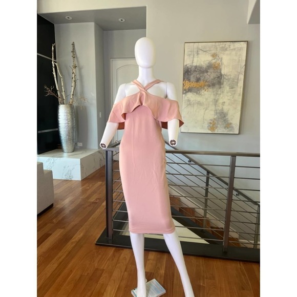 Nookie Hermosa Midi Dress in Pink Blush - XS - Picture 3 of 11